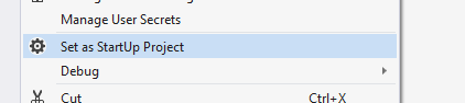 set-as-startup-project