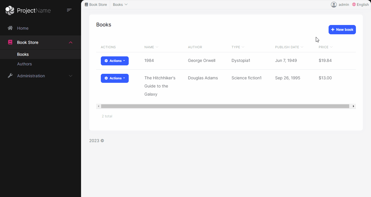 bookstore-crud-before