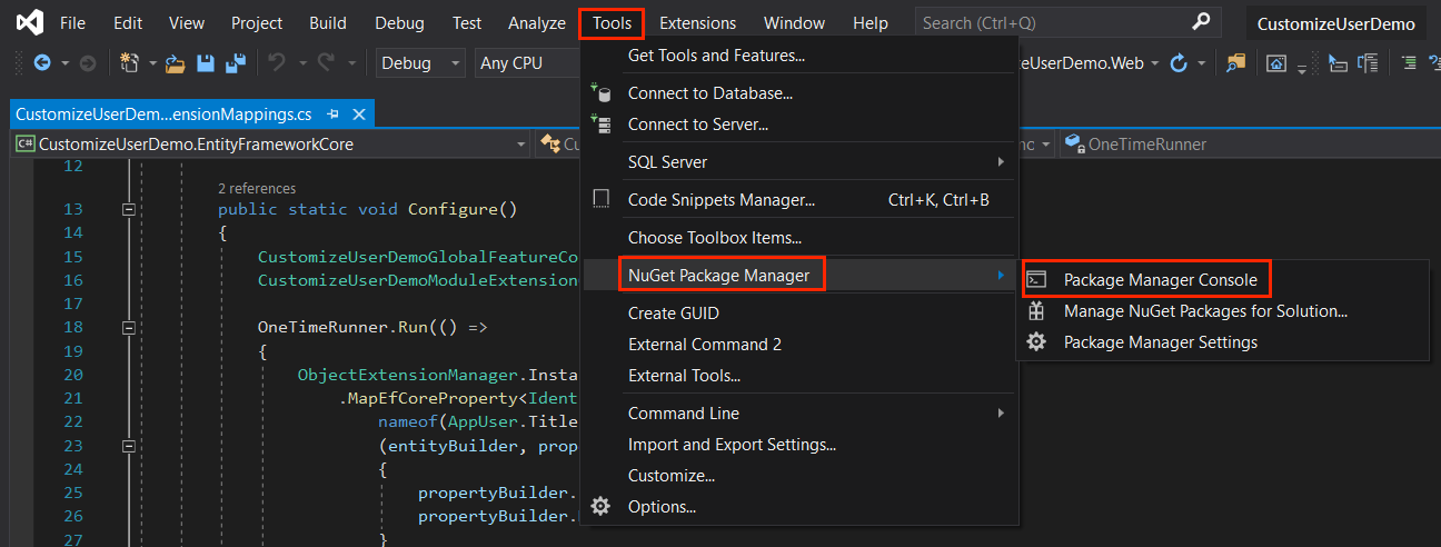 nuget-package-manager