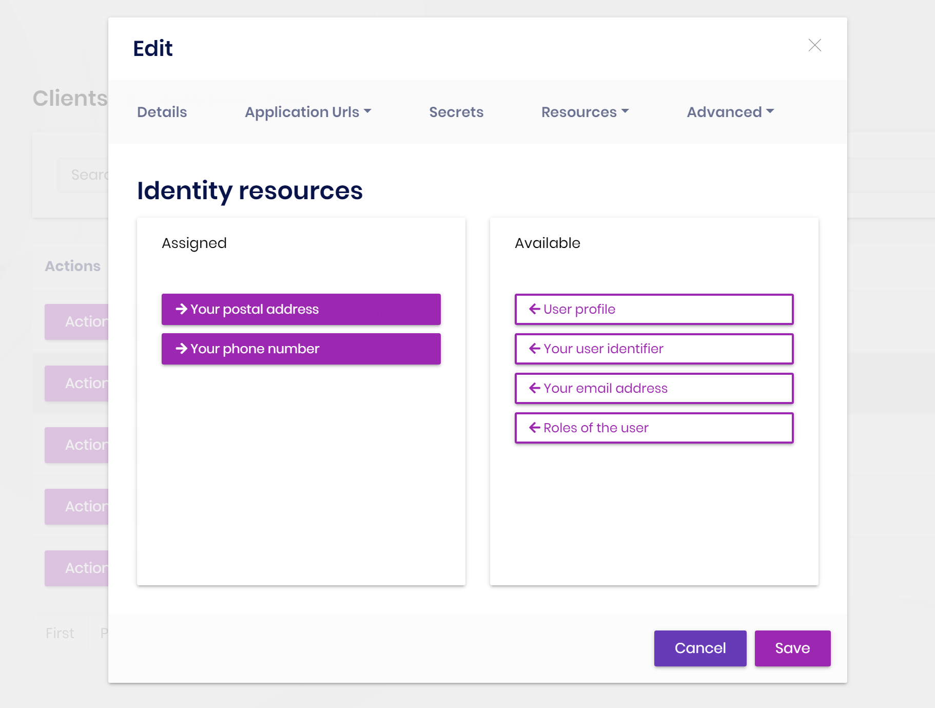 blazor-identityserver-ui